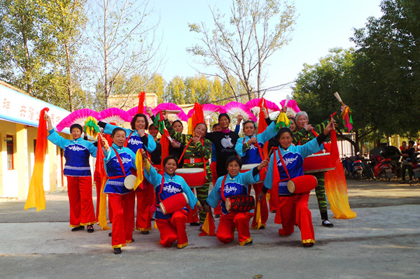 “广场舞”舞出村民新幸福