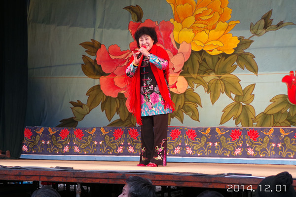 国家一级演员著名艺术家谷秀荣老师在演唱《五世请缨》选段