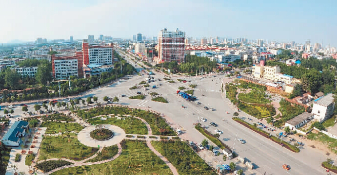 城区路口渠化美化